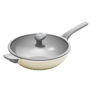 alluflon维罗纳钛瓷无氟钛陶瓷不粘锅家用电磁炉燃气灶炒锅