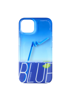殼空間原创蓝色饮料适用苹果15iPhone14promax透明渐变手机壳13新款小清新12个性小众高级感全包保护壳夏日