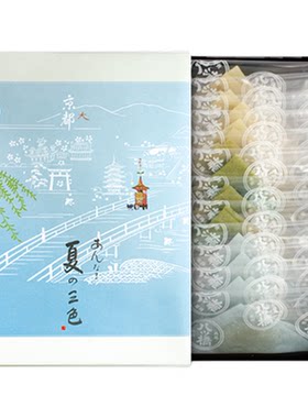 日本京都西尾生八桥抹茶红豆麻薯