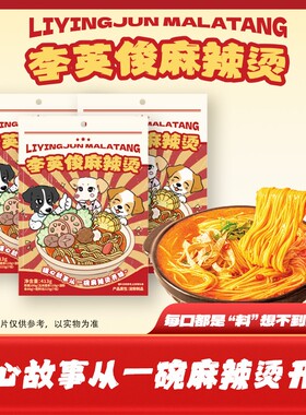 李英俊东北风味麻辣烫413g*3包方便速食