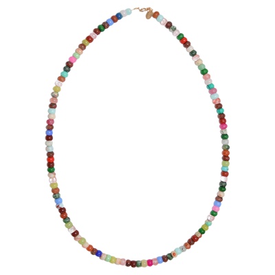 XTASTE 德国 HOLA AMOR ESTUDIOS彩色宝石项链颈圈设计锁骨链正品