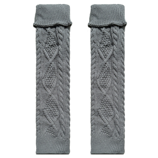 夜间教习室袜套秋冬针织白色堆堆袜女美拉德中筒袜jk小腿袜子腿套