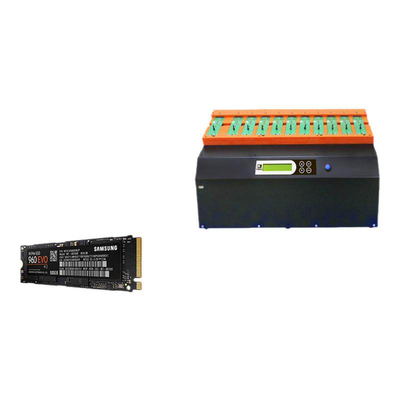 佑华PE-B11001P固态硬盘拷贝机 PCIE（M.2）U.2 SATA拷贝机