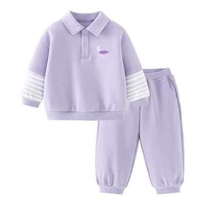 迷你巴拉巴拉男女童运动套装