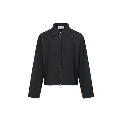 11Estrangerfit短宽拉链夹克