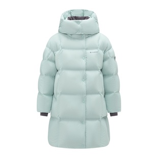 坦博尔羽绒服儿童冬季2025新款中大童加厚保暖中长款可脱帽外套