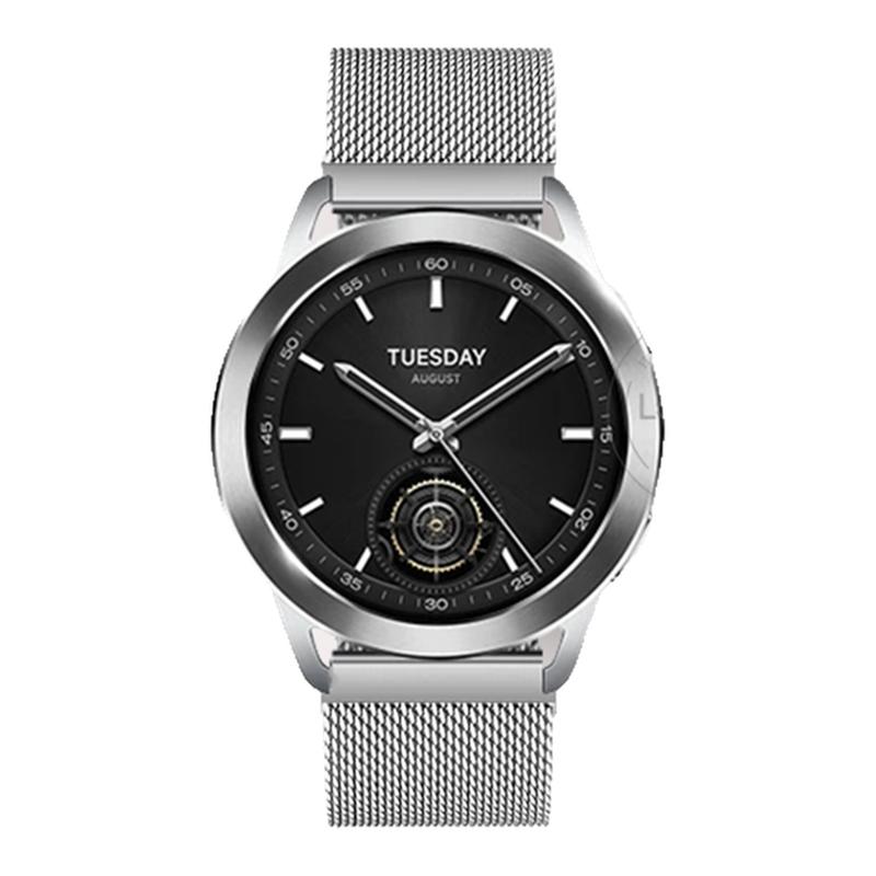 适用小米手表watchS3/S4 Sport表带S2米兰尼斯S1pro金属精钢color2智能运动watch5运动版男46女41mm替换腕带