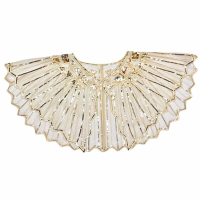 1920S夏欧美礼服亮片披肩连衣裙百搭短外套坎肩蕾丝防晒开衫薄款