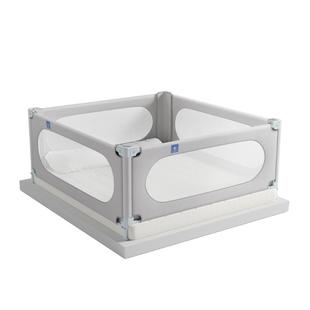 兔贝乐豪华旗舰三面四面一体式床围栏宝宝防摔婴儿童床边护栏通用