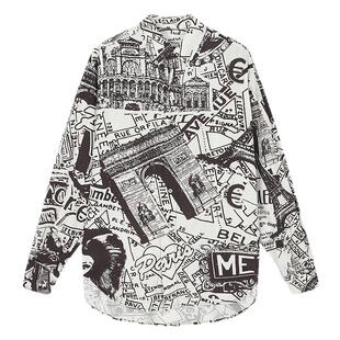 MOUSSY x Vaquera联名 2026春季新品复古长袖衬衫010JSF01-0051