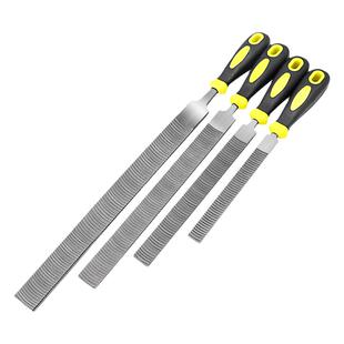 铝板锉刀6/8/10/12/14寸扁平挫刀粗齿打磨铝材合金专用金属钢锉刀