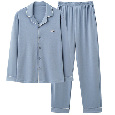 纯棉睡衣男士春秋款长袖2025年新