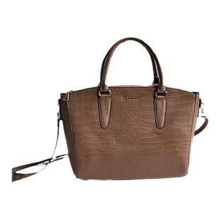 出口西班牙包包女鳄鱼纹手提包单肩斜跨通勤大容量托特包上课女包