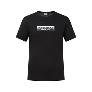 PONY波尼1972春夏男子短袖T恤户外运动休闲宽松舒适亲肤