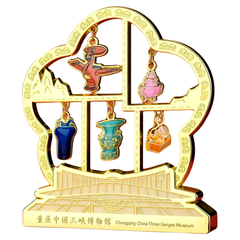 重庆中国三峡博物馆马年新款冰箱贴磁吸文创礼品伴手礼生日礼物