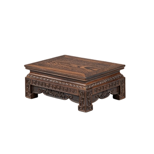 红木长方形木质炕几实木鸡翅木炕桌踏凳花盆景摆件底座飘窗台桌子