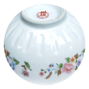 八十年代老式圆敞反口碗陶瓷饭菜汤碗不烫手上釉怀旧耐磨厨房家用