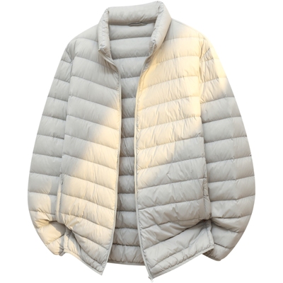 班尼路SK立领轻薄羽绒服男保暖外套冬季新款户外百搭休闲上衣男YS