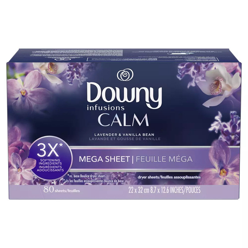 美国原装进口Downy衣物柔软增香水纸 烘干机专用柔顺纸芳香清新剂