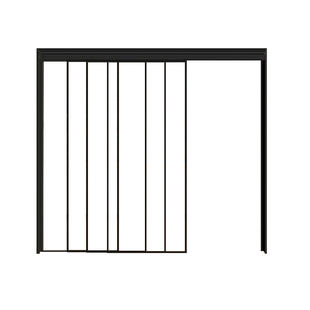 云蜗智能磁悬浮自动门推拉门自动平移门电动极窄玻璃门感应门电机