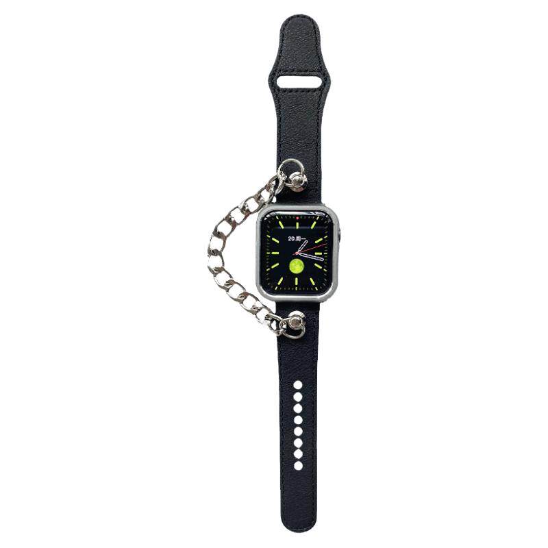 钛钢链条适用iwatch表带金属皮革