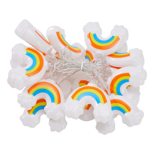 led小彩灯摆摊氛围灯酒瓶灯电池usb后备箱生日露营装饰灯星星夜市