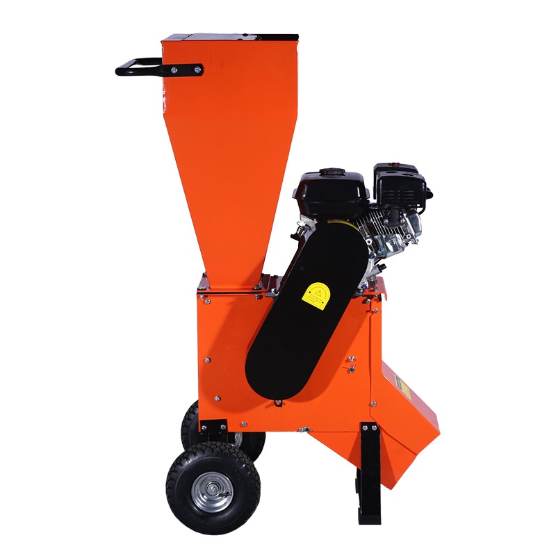 新款多功能树叶枝条粉碎机果园林园树枝破碎机秸秆木材碎木打肥机