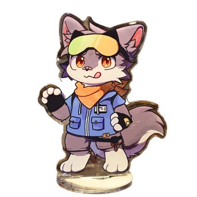 [Fur-Paw]立牌第二弹Furry周边挂件吧唧福瑞兽设兽装绒爪实验室