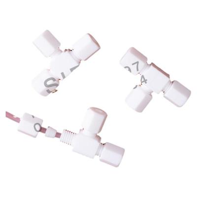 PTFE卡套三通聚四氟T型三通接头