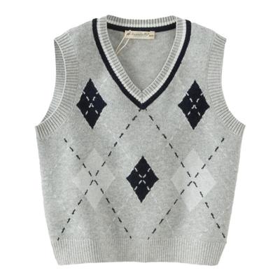 戴维贝拉男童毛衣背心