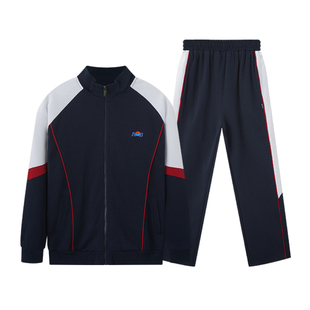 珠海金湾区中学校服夏装套装短裤短裙秋冬装外套长袖长裤统一班服