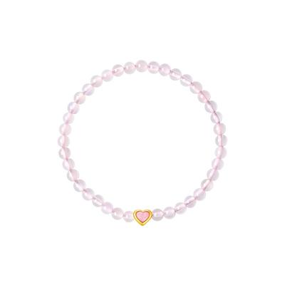 周大福SOINLOVE黄金玉髓转运珠