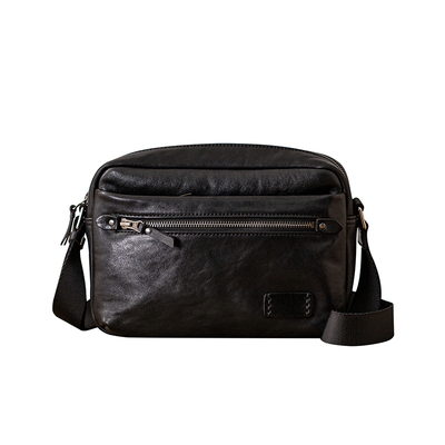 后步原创男士植鞣牛皮通勤男包潮