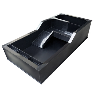 乌龟池龟箱大型PP塑胶种龟龟托带晒台带繁殖产蛋生蛋养龟缸可定制