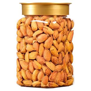 巴旦木奶油巴达木扁桃仁巴坦木杏仁坚果干果炒货零食即食罐装净重