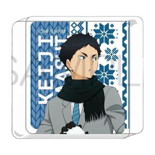 现货KADOKAWA排球少年玩雪迷你亚克力块