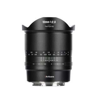 七工匠10mmF2.8超广角鱼眼镜头适用索尼E佳能R尼康Z松下S5富士GFX