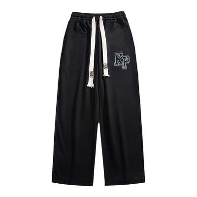 休闲裤子男春夏季直筒阔腿裤