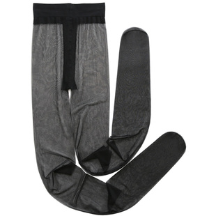 爱上女足角浅黑色超薄丝袜女光腿神器防勾丝加长高透0D黑丝小个子