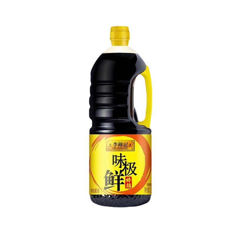 李锦记味极鲜特级酱油1.9L装厨房烹饪红烧凉拌炖煮商家用生抽调味
