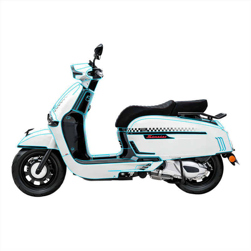 适用26款维多利亚250Si隐形车衣贴纸TPU防水保护贴膜摩托车配件