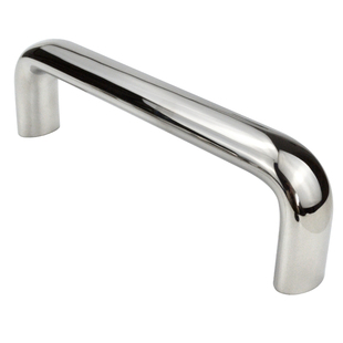 UABS 实心拉手 304不锈钢镜面抛光机箱机柜门 内牙高承重设备把手