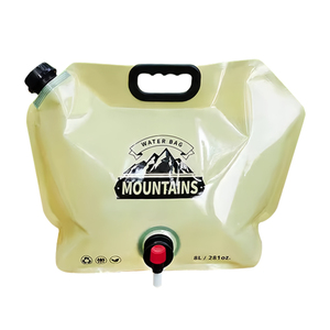 户外便携式折叠水袋大容量加厚食品级露营储水袋音乐节装水塑料袋