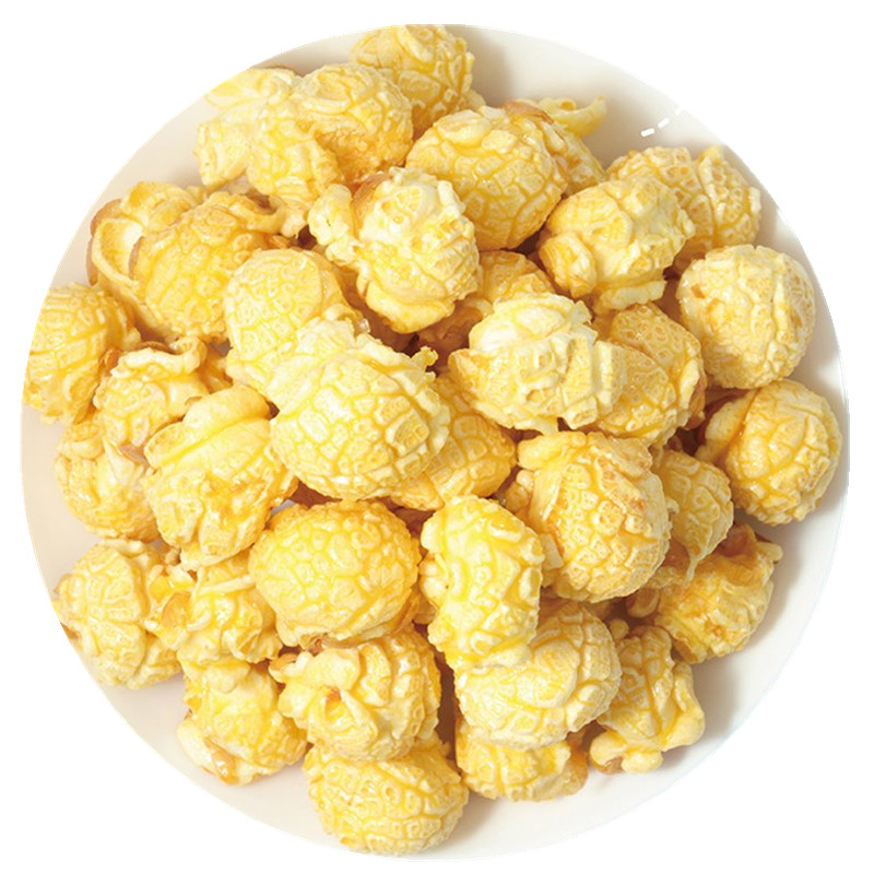 来伊份爆米花奶油味焦糖味罐装