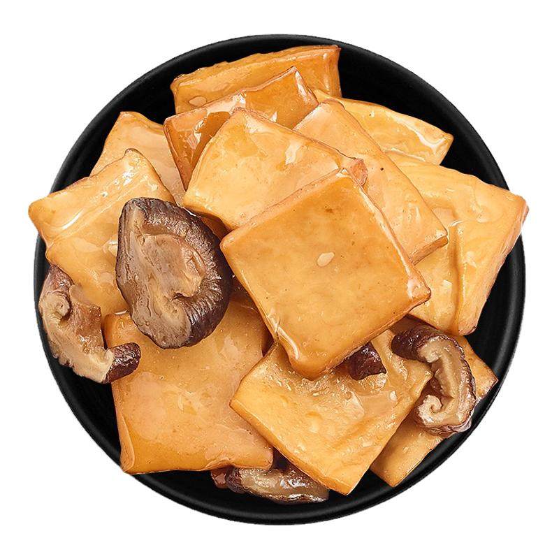 来伊份香菇豆干500g豆腐干即食小吃散称小包下午茶休闲零食来一份
