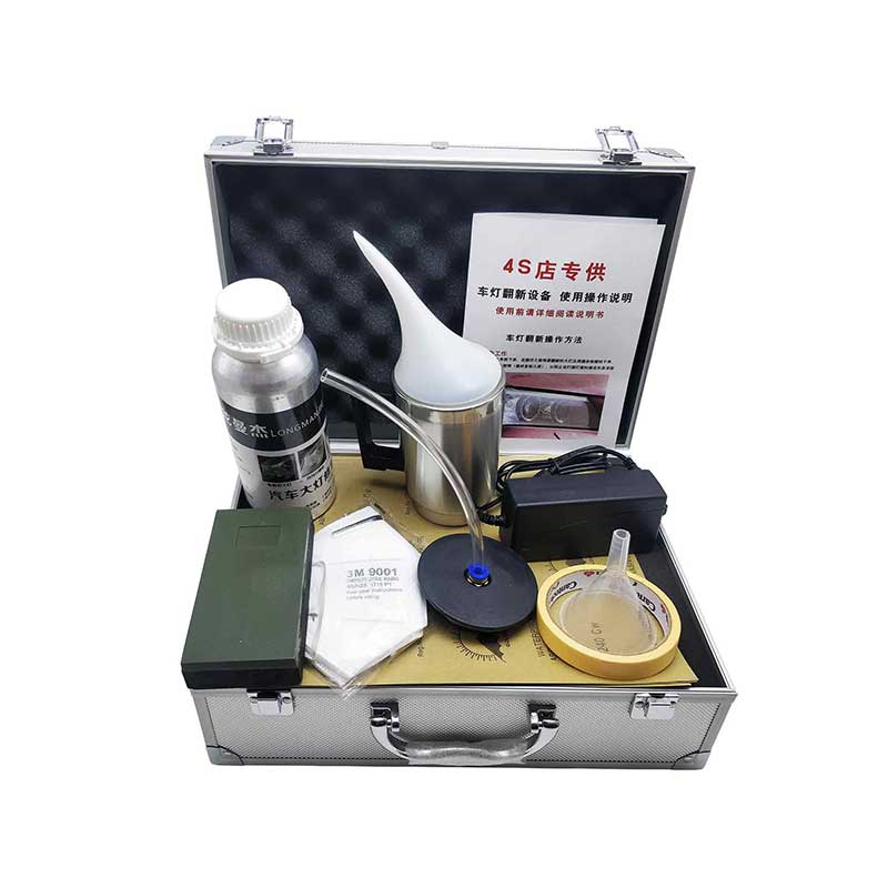 汽车大灯修复液 镀膜剂 大灯划痕翻新修复套装 车灯熏蒸镀膜工具