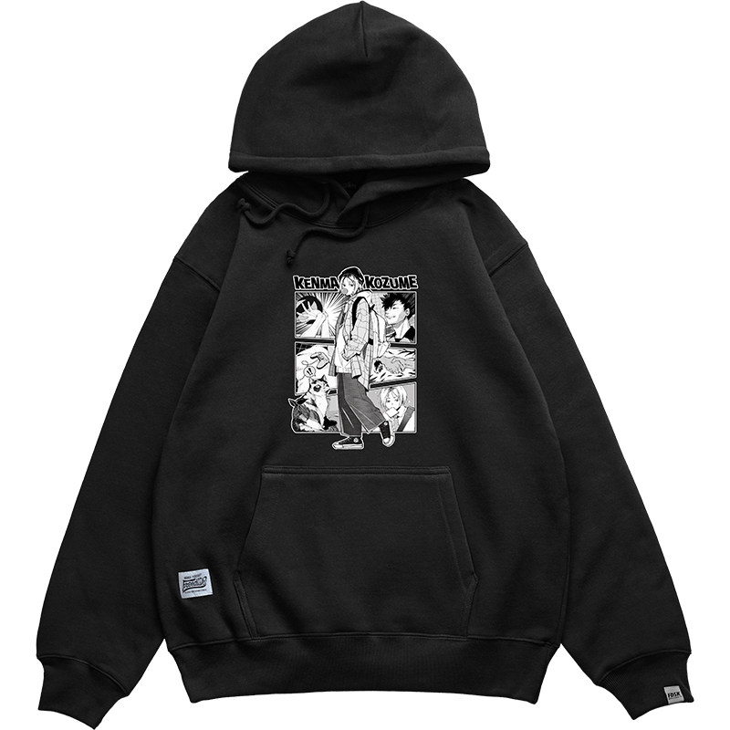 日漫fdsk加绒情侣连帽