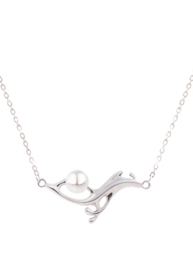 ASTRALIS珍珠项链独特通勤毛衣链