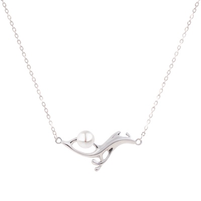 ASTRALIS珍珠项链独特通勤毛衣链