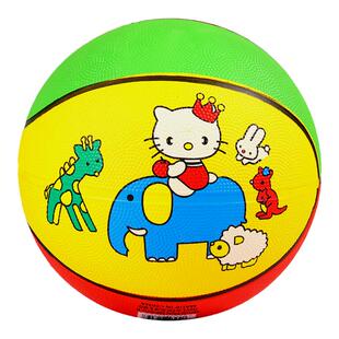 儿童弹力小皮球幼儿园三岁一宝宝专用3号拍拍球类玩具男孩5号篮球